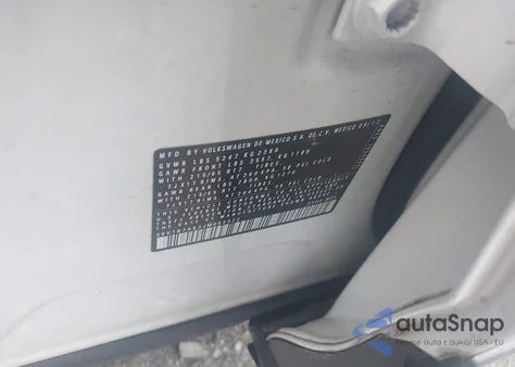 2018 Volkswagen Tiguan 2.0T S from USA, damaged, VIN 3VV1B7AX3JM052922